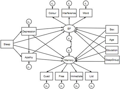 The indirect relationship between sleep and cognition in the PREVENT cohort: identifying targets for intervention